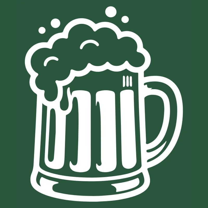 Bierkrug Comic Bier