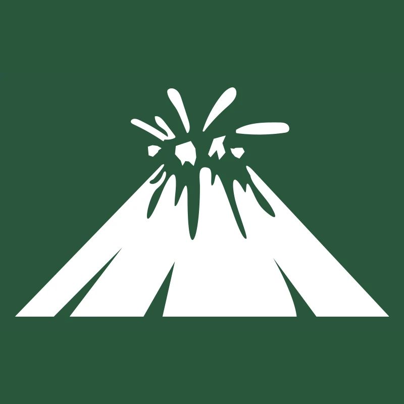 Vulkan icon symbol