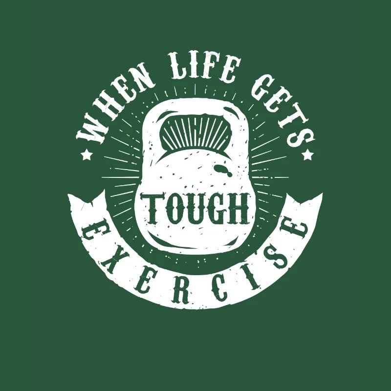 When Life Gets Tough Exercise Dumbbell Exercising