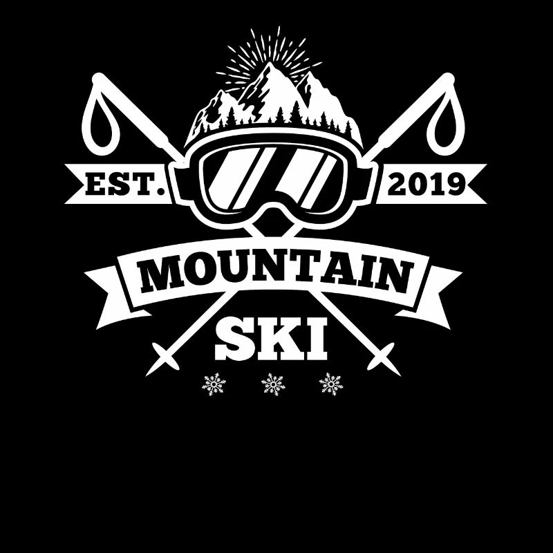 Ski Team Logo Est. 2019