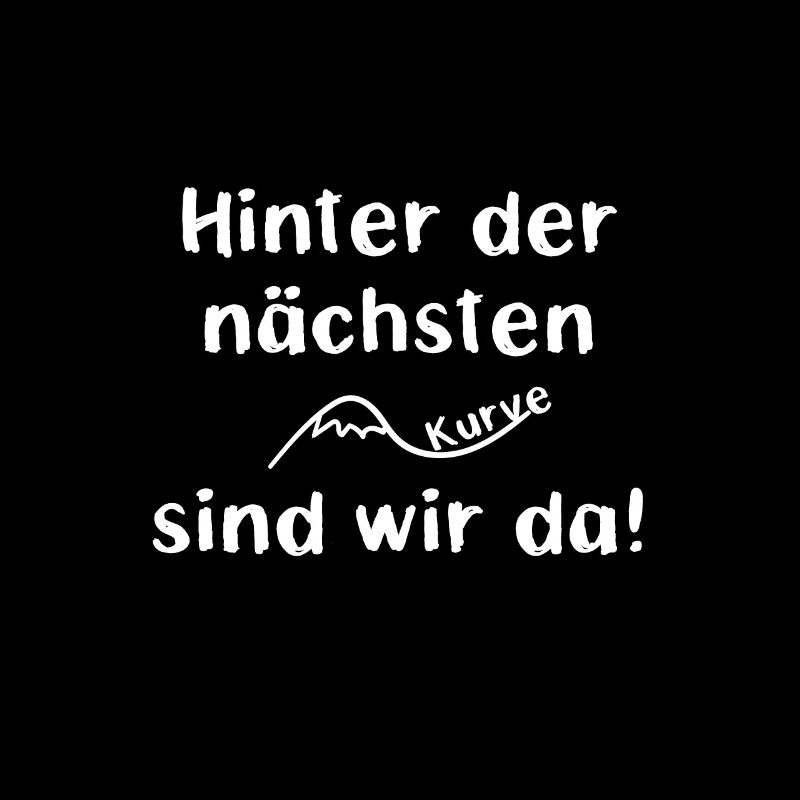 Hinter der nächsten Kurve sind wir da Wandern Berg