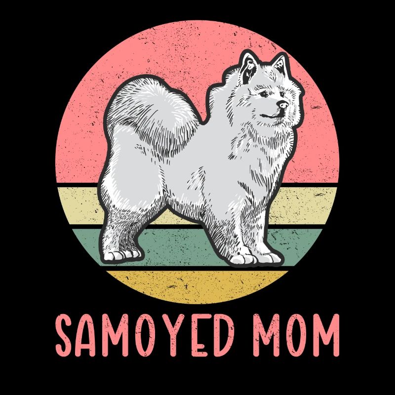 Samojeden Mama Hundehalter Samojedenhunde Geschenk