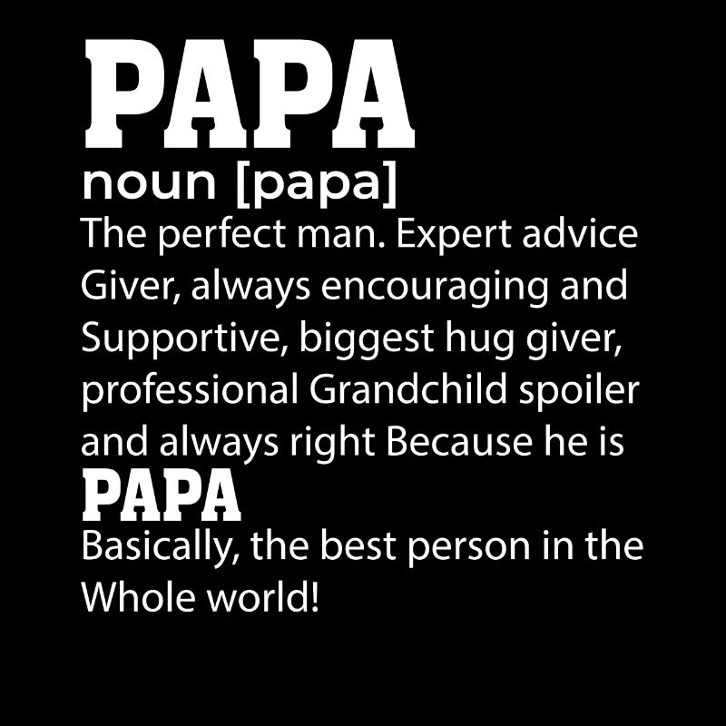 Papa Definition Tshirt