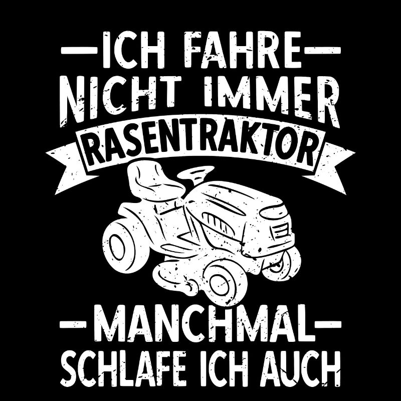 Rasentraktor Aufsitzmäher Lustige Gartenarbeit