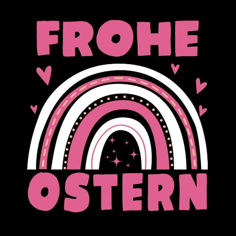 Frohe Ostern Süßer Regenbogen