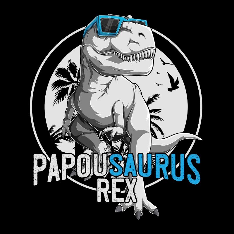 Geschenk Beste Papuan Dinosaurier Vatertag