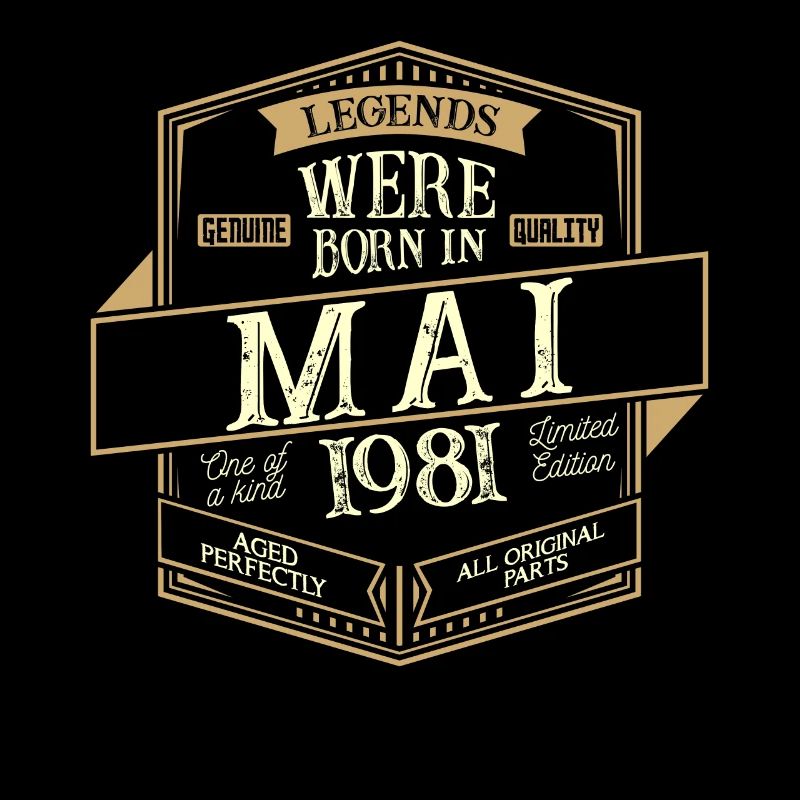 Mai 1981 Geburtstag Mann