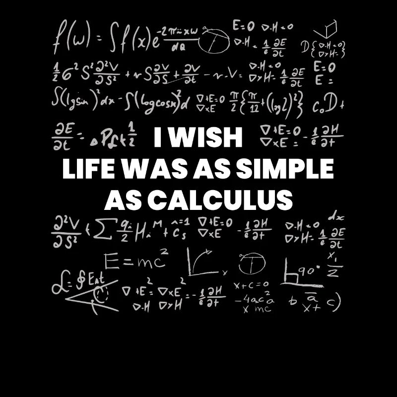 Souhaiter que la vie soit simple comme calcul