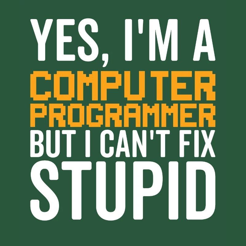 Dumm - Computerprogrammierer