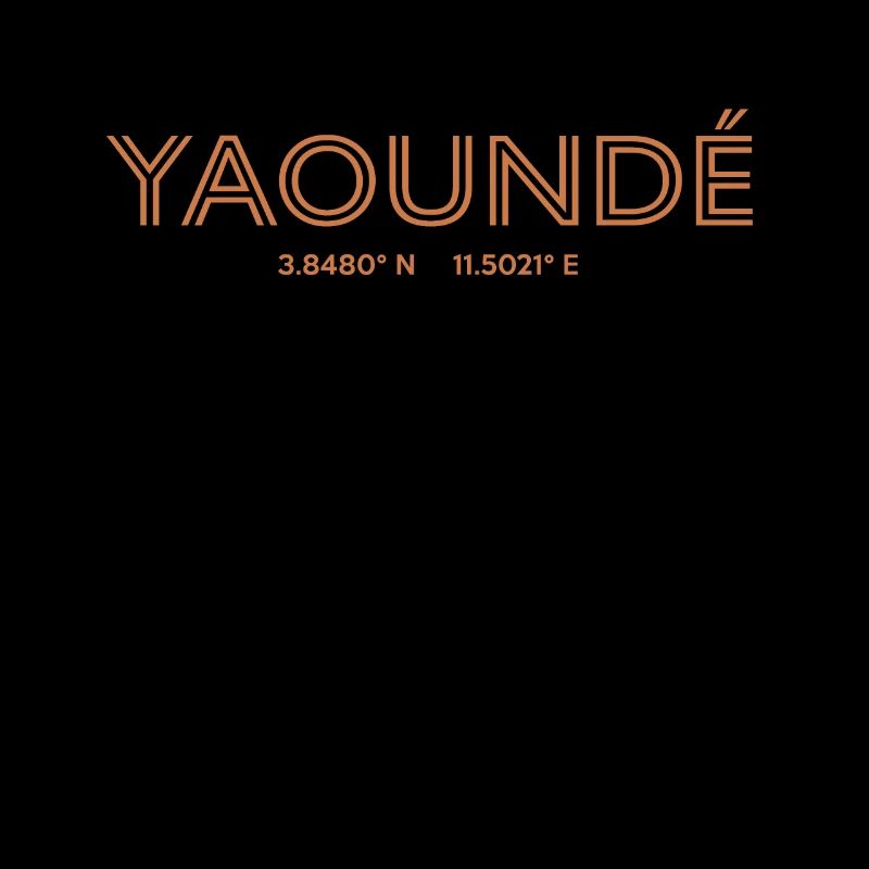 Cameroon City Coordinates - Yaoundé