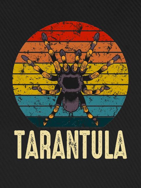 Retro Tarantel Besitzer Haustier Spinne