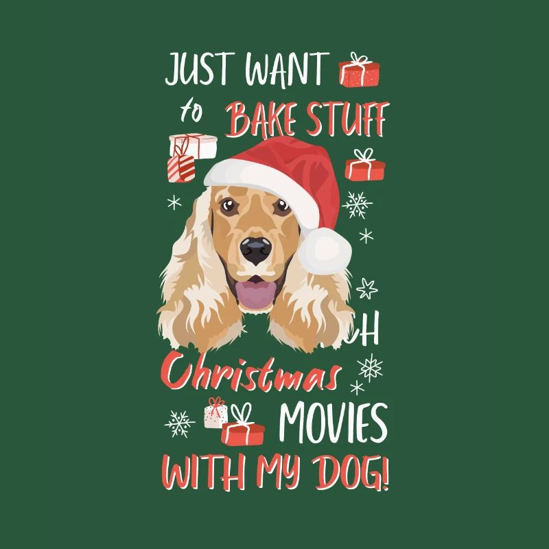 Deutsch Cocker Spaniel Joyeux Noël