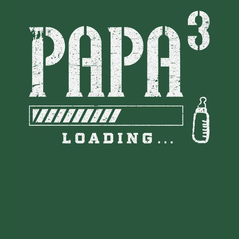 Werdender Papa, drittes Kind, Papa hoch 3 loading