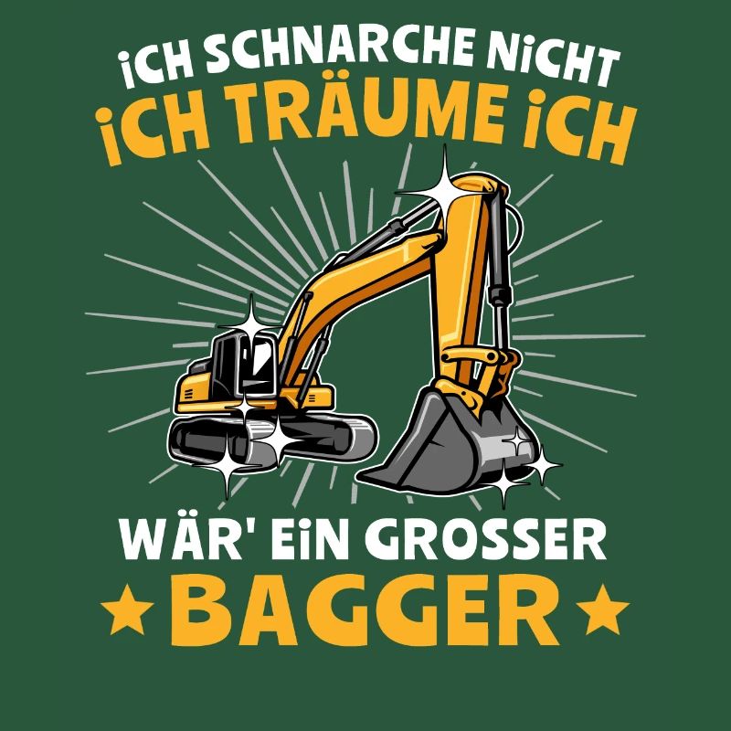 Baggerführer Bagger Baggerfahrer