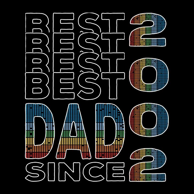 Bester Papa der Welt seit 2002 Vatertag