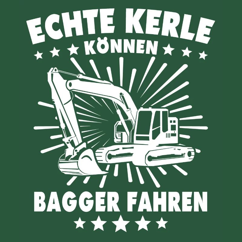 Baggerführer Bagger Baggerfahrer