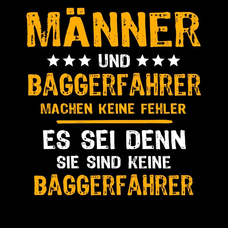 Baggerfuehrer Baggerfahrer