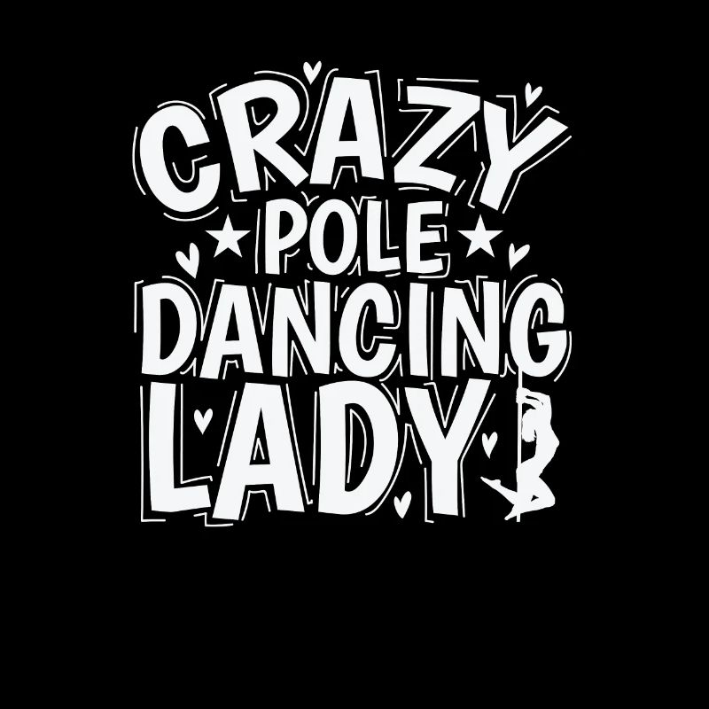 Crazy Pole Dancing Lady Rod Dancing