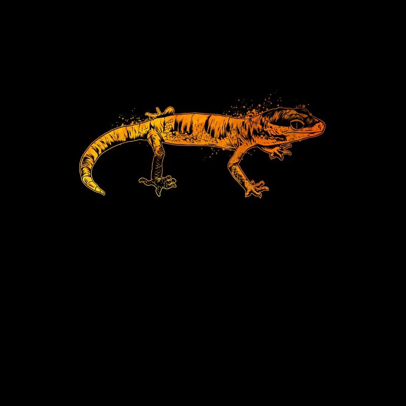 Farbenfroher Gecko