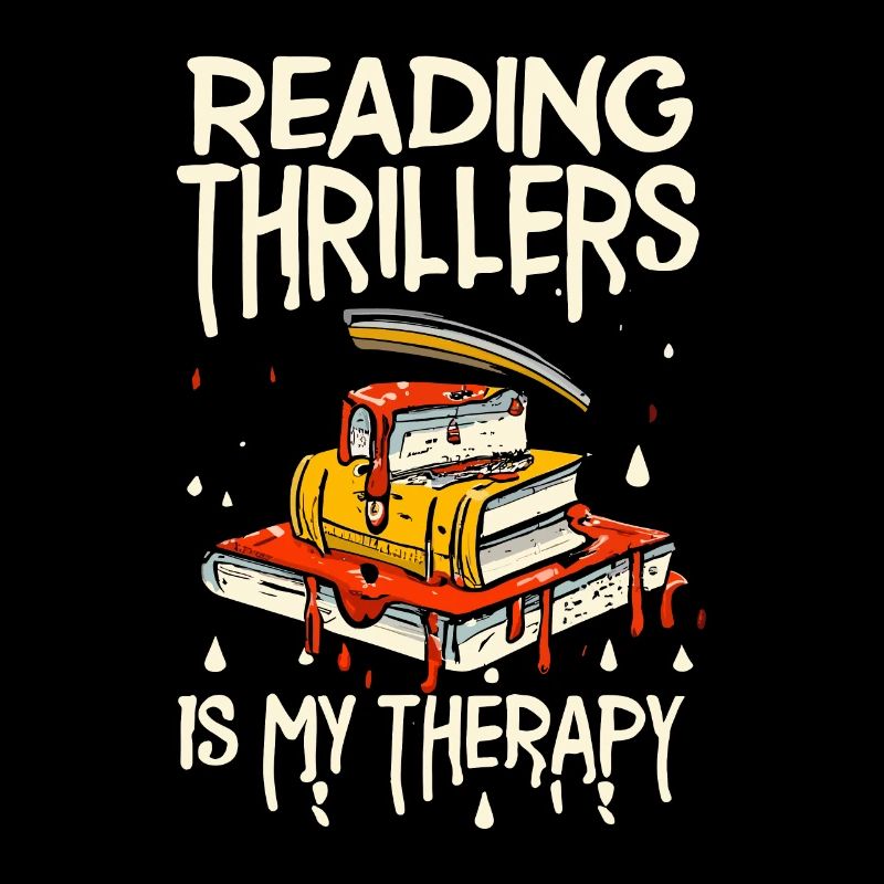 La lecture de thrillers est ma thérapie