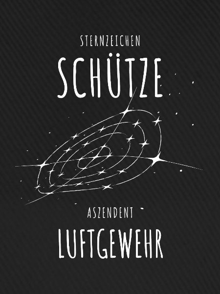 Sternzeichen Schütze Aszendent Luftgewehr