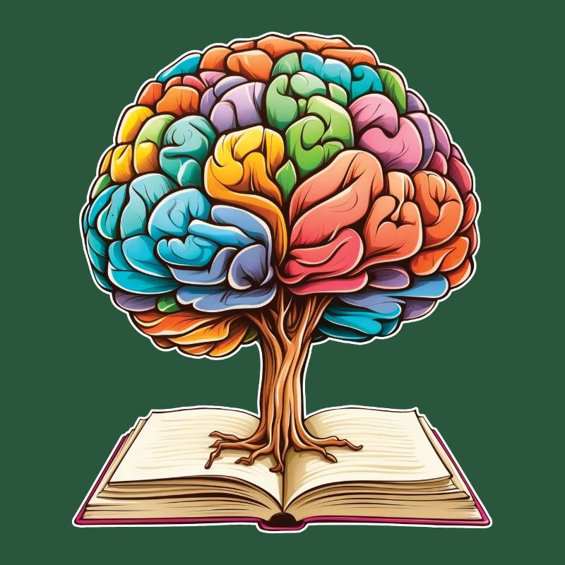 Reading Forms Mindset Growth Artwork Tree