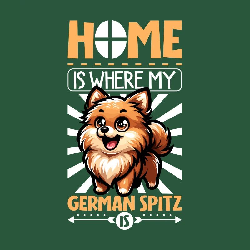 Zuhause - Deutscher Spitz