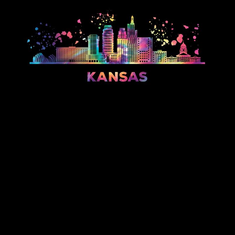 Kansans Skyline Stadtbild Kansas