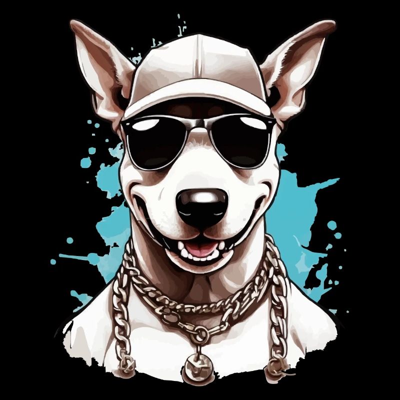 RAP COOL BULL TERRIER