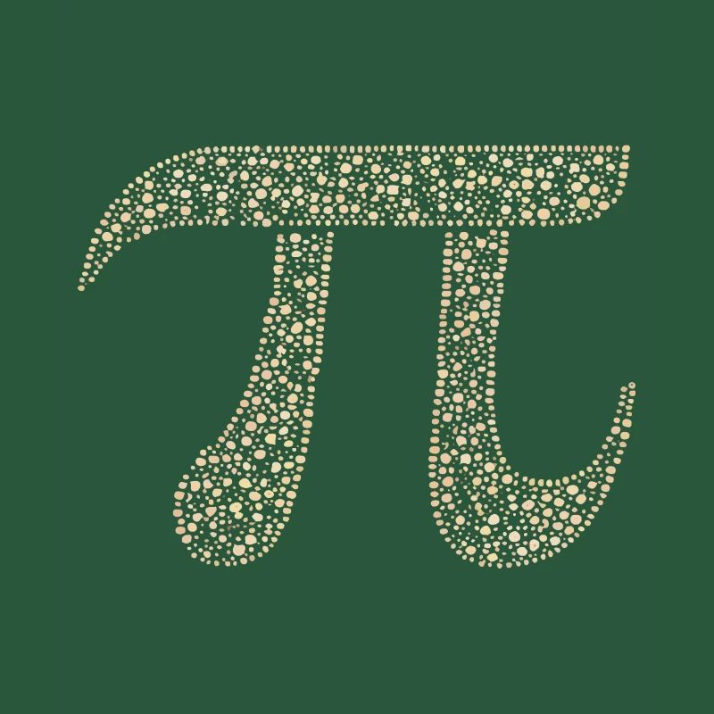 Pi Digits Math Nerd Circle Number Pi Symbol