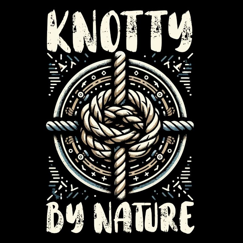 Tie knots knotted rope