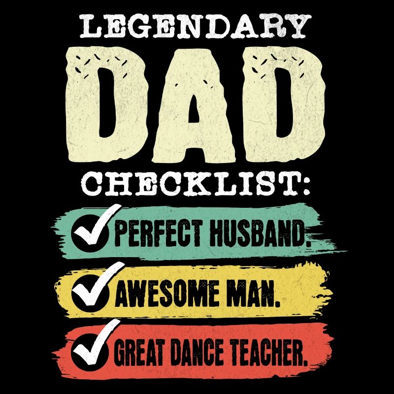 Dad Dance Teacher Father's Day