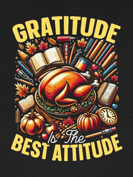 Thanksgiving Turkey Grateful Happier