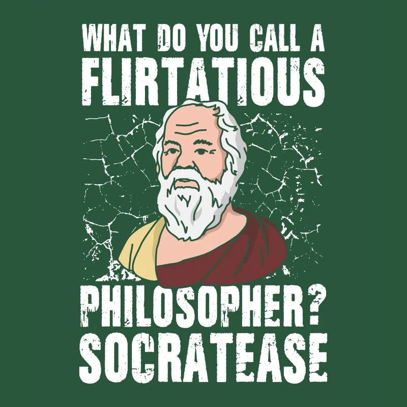 Flirtatious Philosopher Socratease