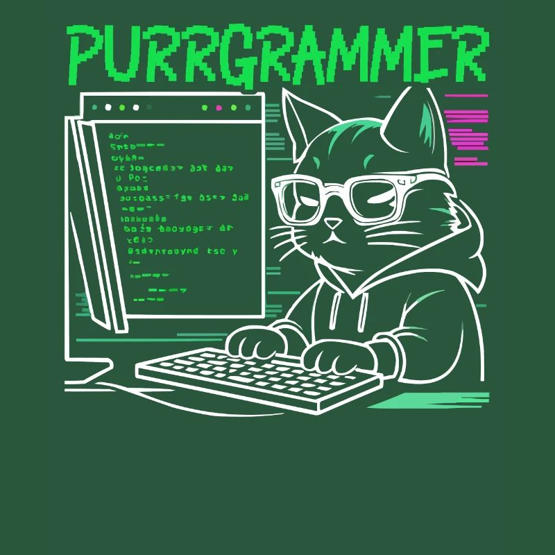 Lustiger Programmierer Programmierer