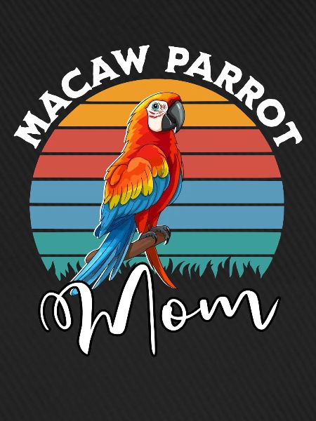 Macaw Parrot Mom