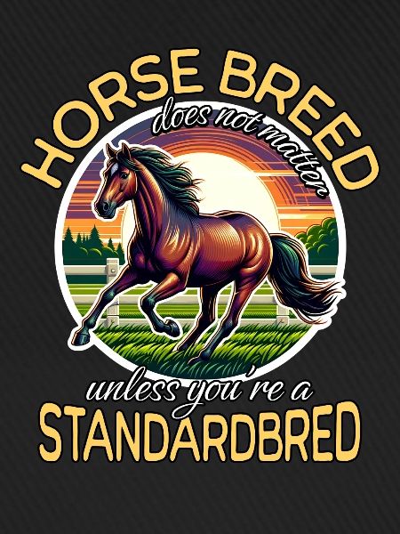 Standardbred trotters