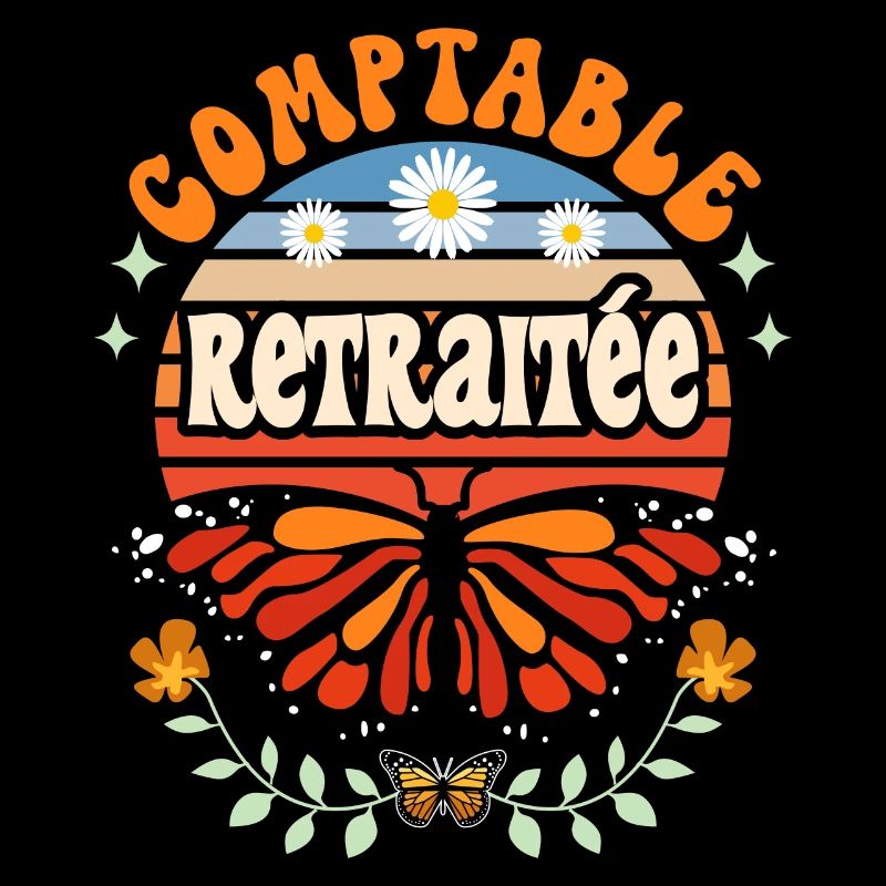 Retro Cadeau Retraite Comptable