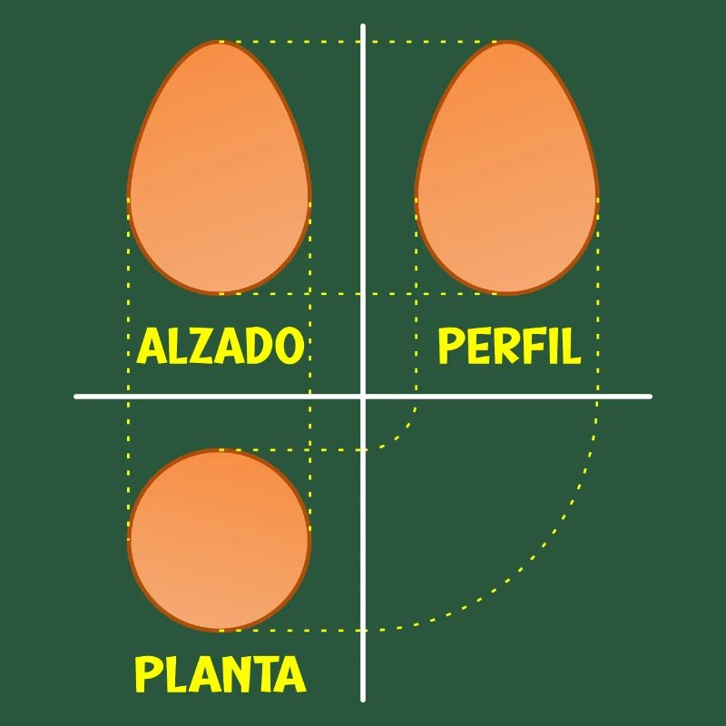 Dihedral egg system for architects