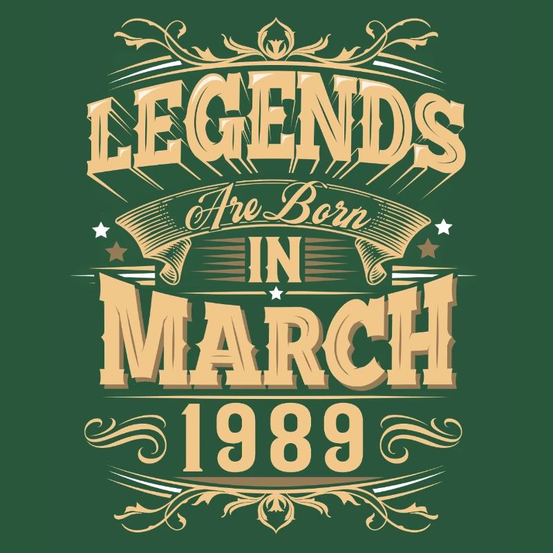 März 1989 Geburtstag Legende