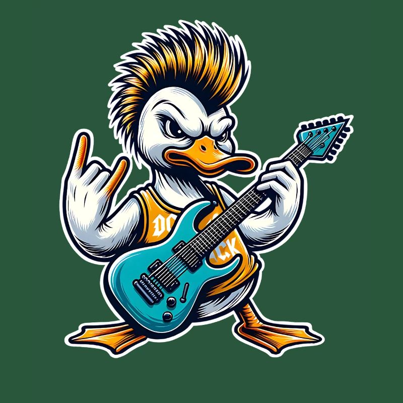 Duck Rock and Roll Guitariste