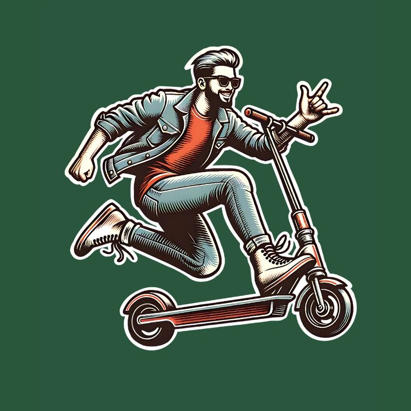 Tretroller E-Scooter E-Roller