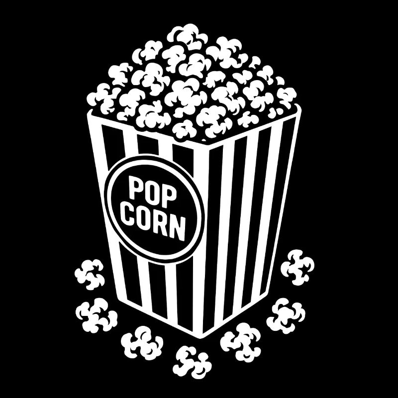 Frisches Popcorn - knusprig, lecker - Geschenk
