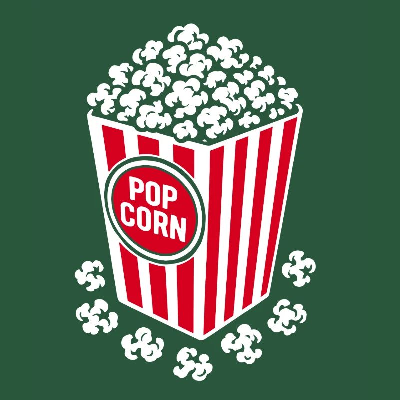 Frisches Popcorn - knusprig, lecker - Geschenk