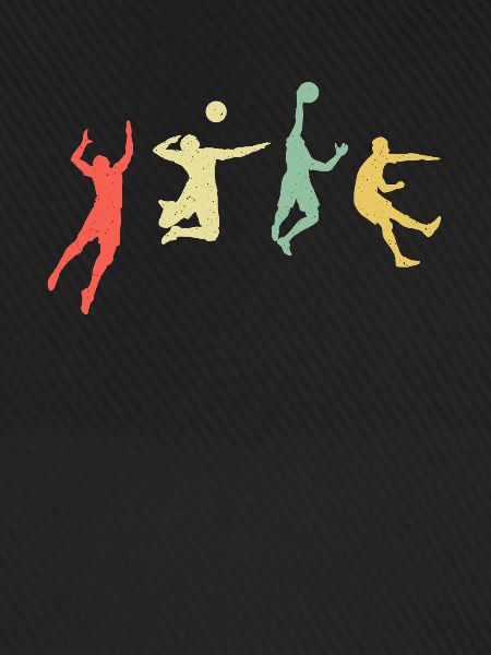 Retro Volleyball
