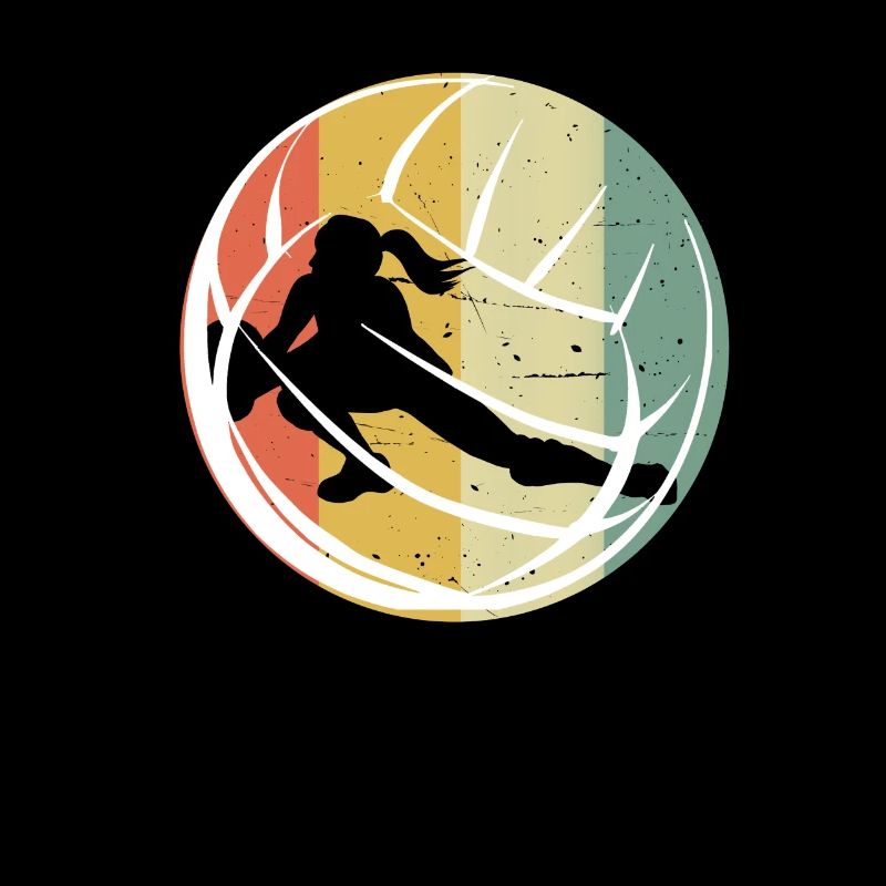 Retro Volleyball