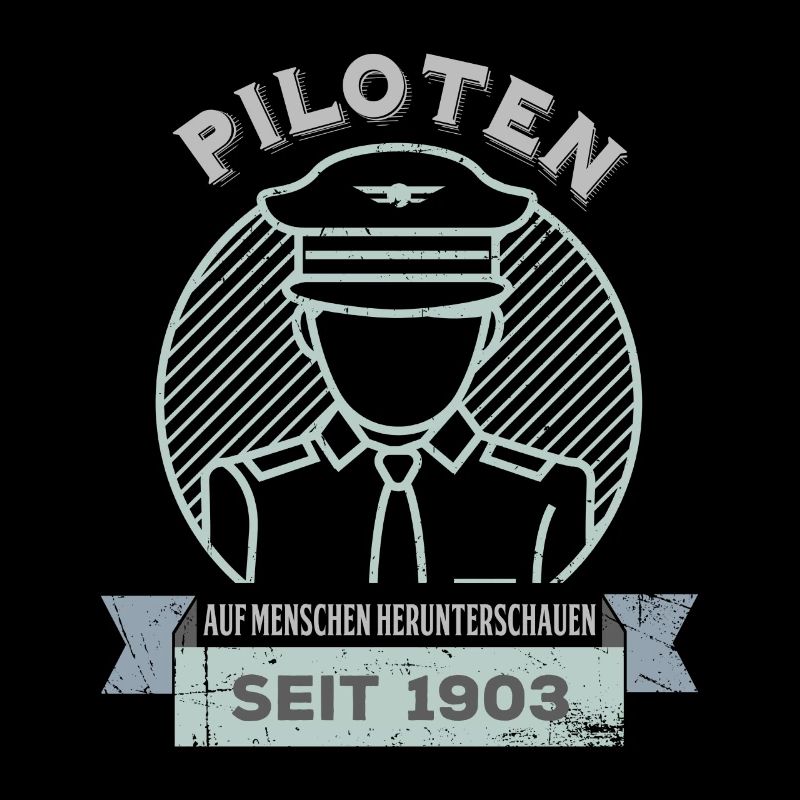 Ein Passagierflugzeugpilot In Uniform