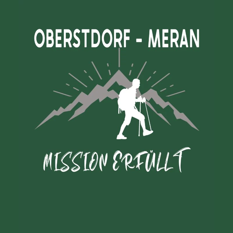 Fernwanderweg E5 Oberstdorf Meran Design