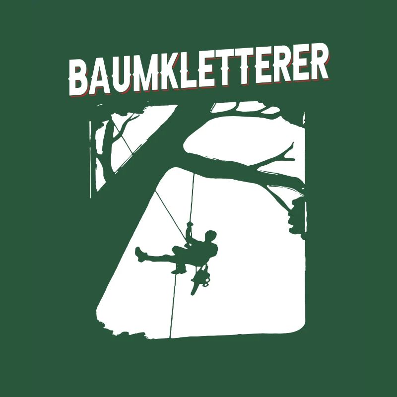 Baumklettern Baumpfleger Arborist Baumkletterer
