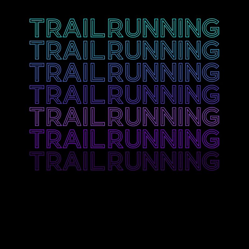 Trail Running Runner Running Trail Rétro